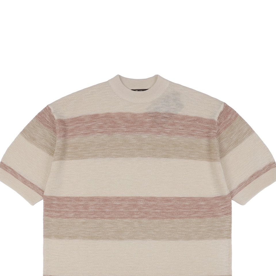 LP Multicolor Striped Knit T-shirt