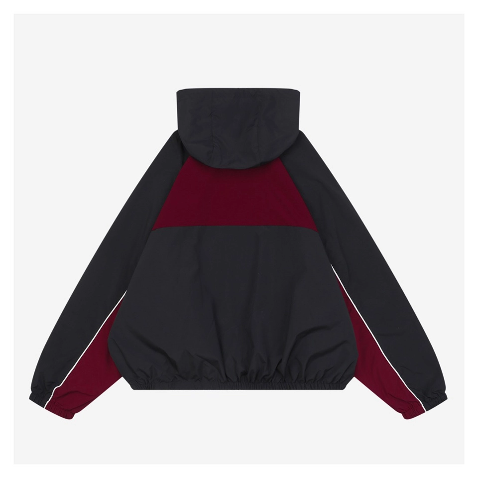 MM Colorblock Logo Hooded Jacket Back side