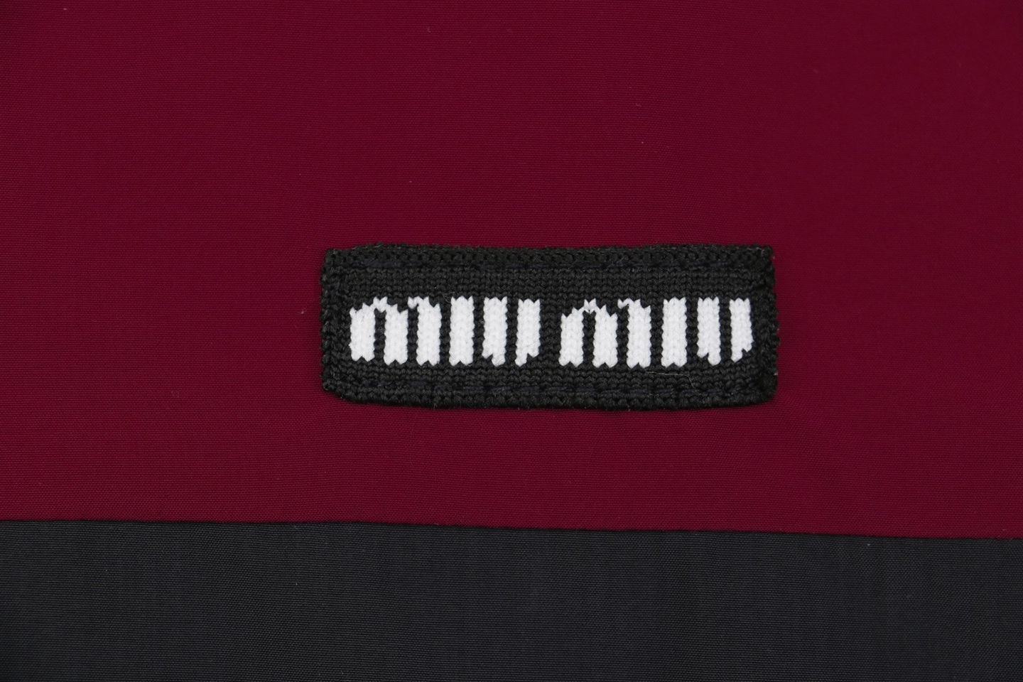MM Colorblock Logo Hooded Jacket Logo