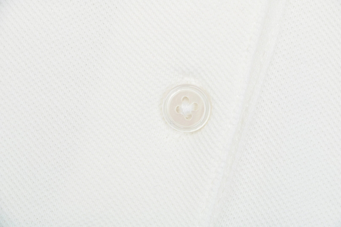 MM Contrast-Tipped Logo Polo Shirt Button