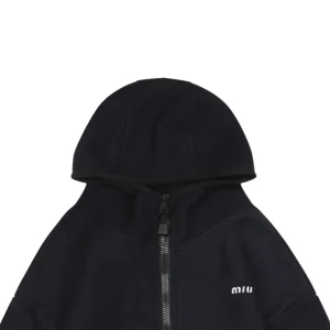 MM Logo Fleece Hoodie Jacket