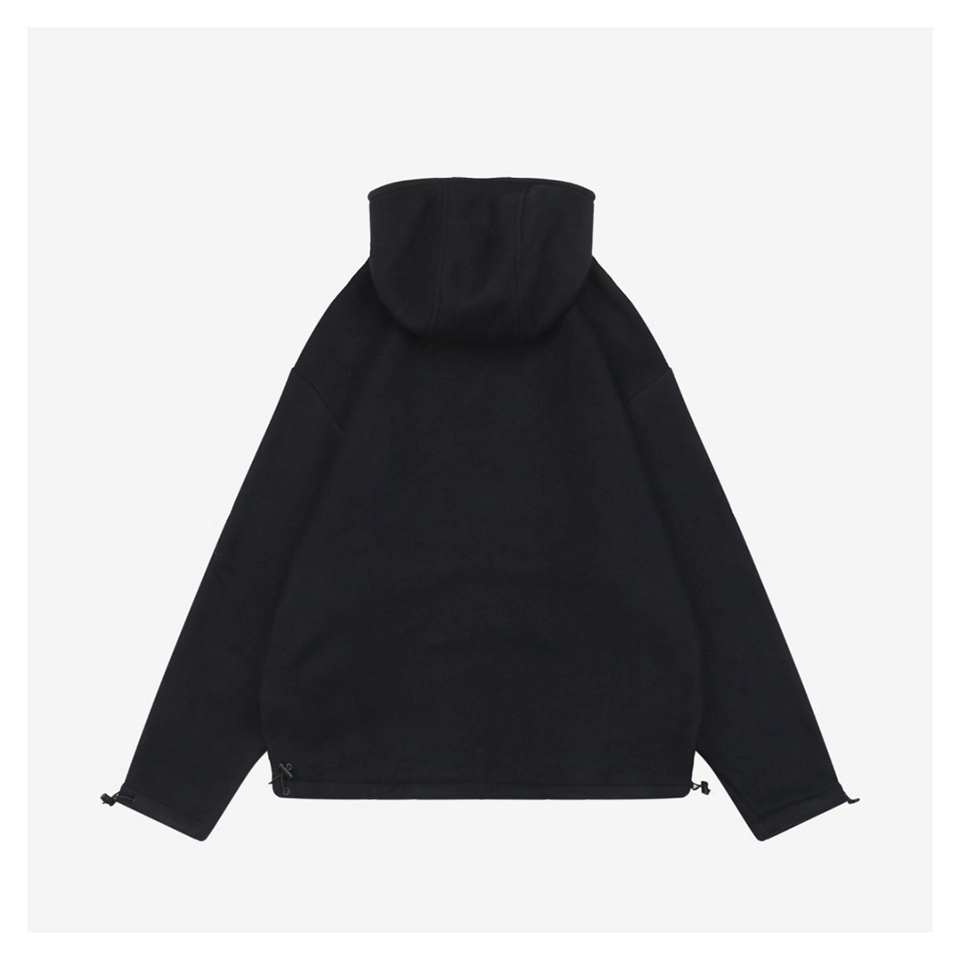 MM Logo Fleece Hoodie Jacket Back side