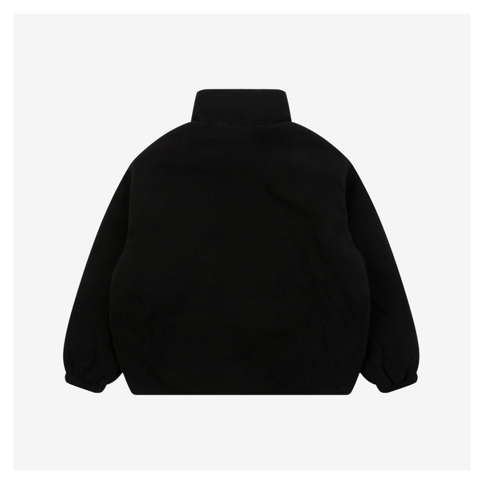 MM Small Logo Fleece Down Jacket Back side