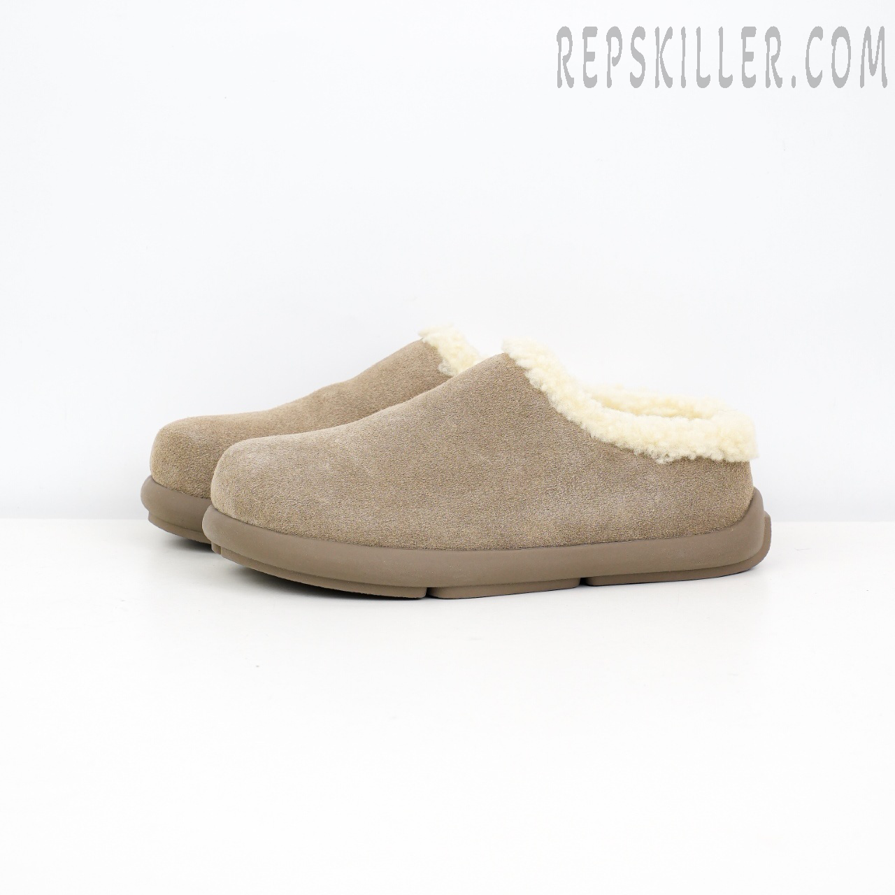 Premium Jade Slipper Light Beige Grey