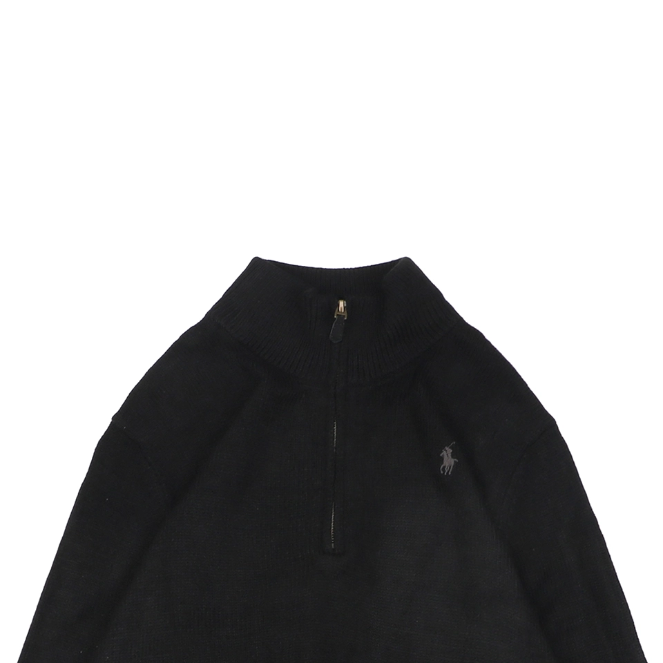 Ralph Lauren Small Pony Quarter-Zip Sweater
