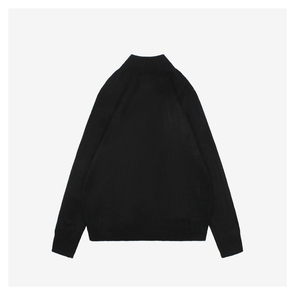 Ralph Lauren Small Pony Quarter-Zip Sweater Back side