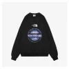 TNF Mountain Graphic Sweatshirt (Black/White)