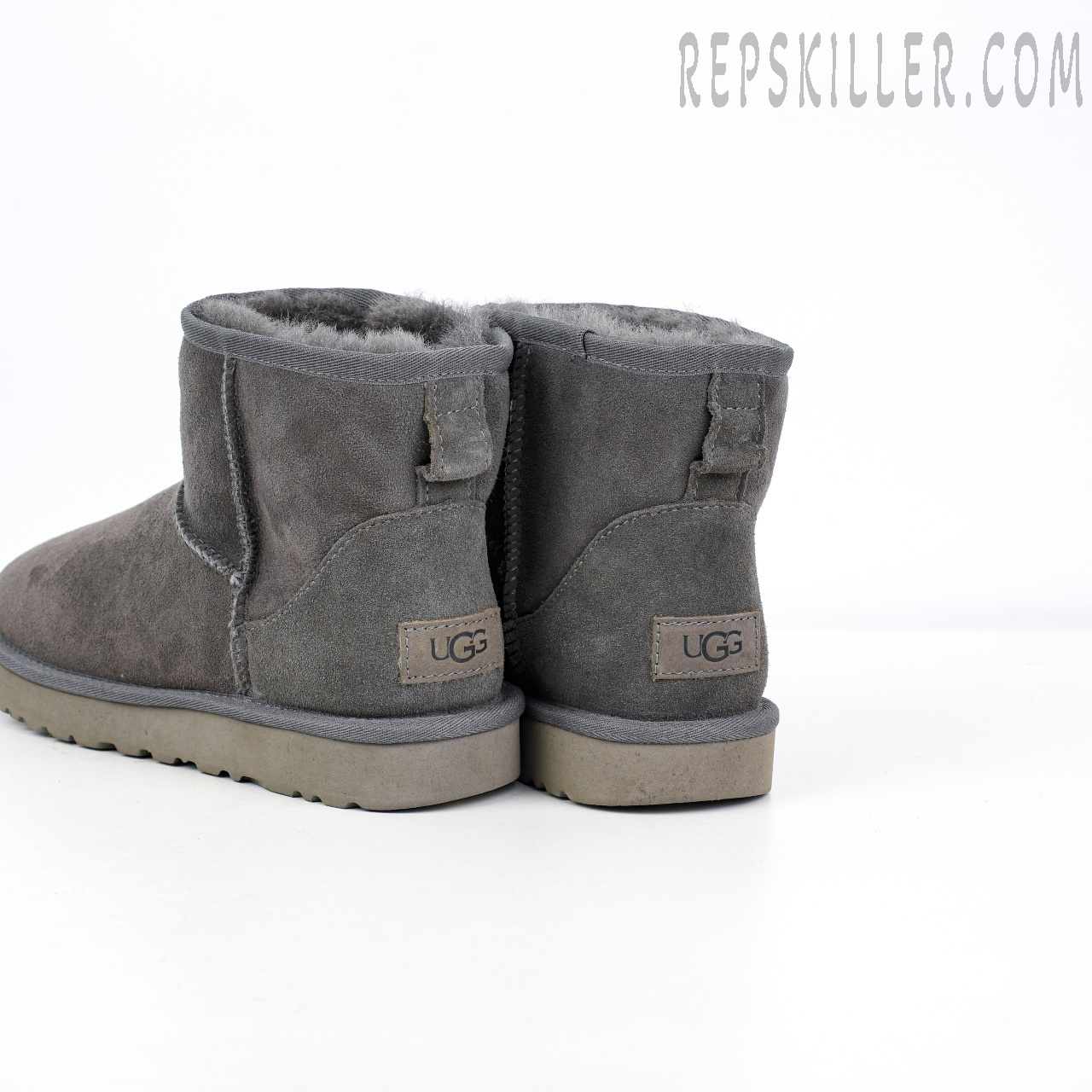 Wmns Classic Mini II Boot 'Grey' Heels