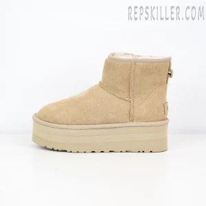 Wmns Classic Mini Platform Boot Sand "Mustard Seed"