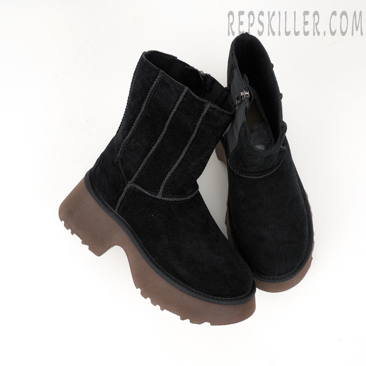 Wmns Classic Twin Seam New Heights Boot Black