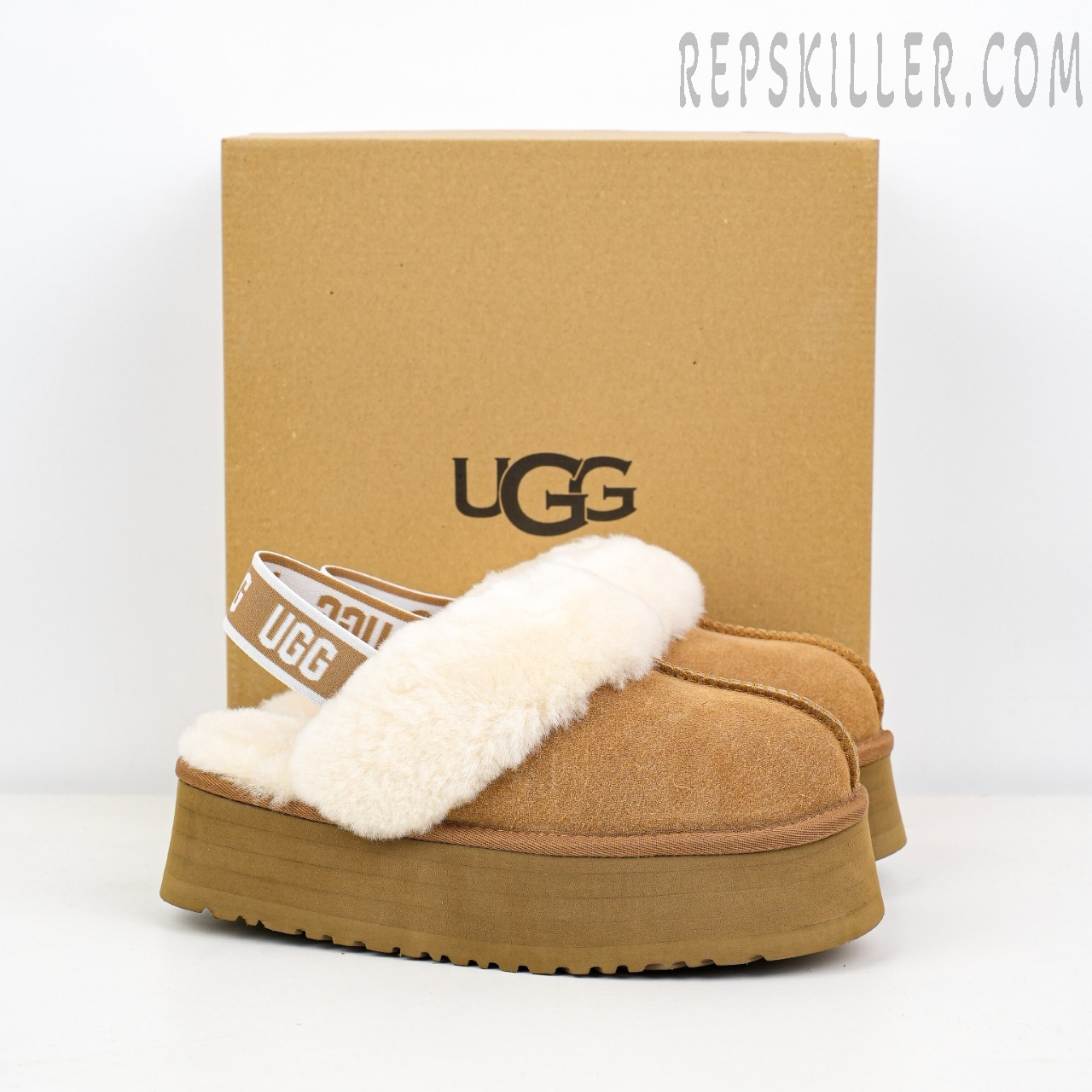 Wmns Funkette Slipper 'Chestnut'