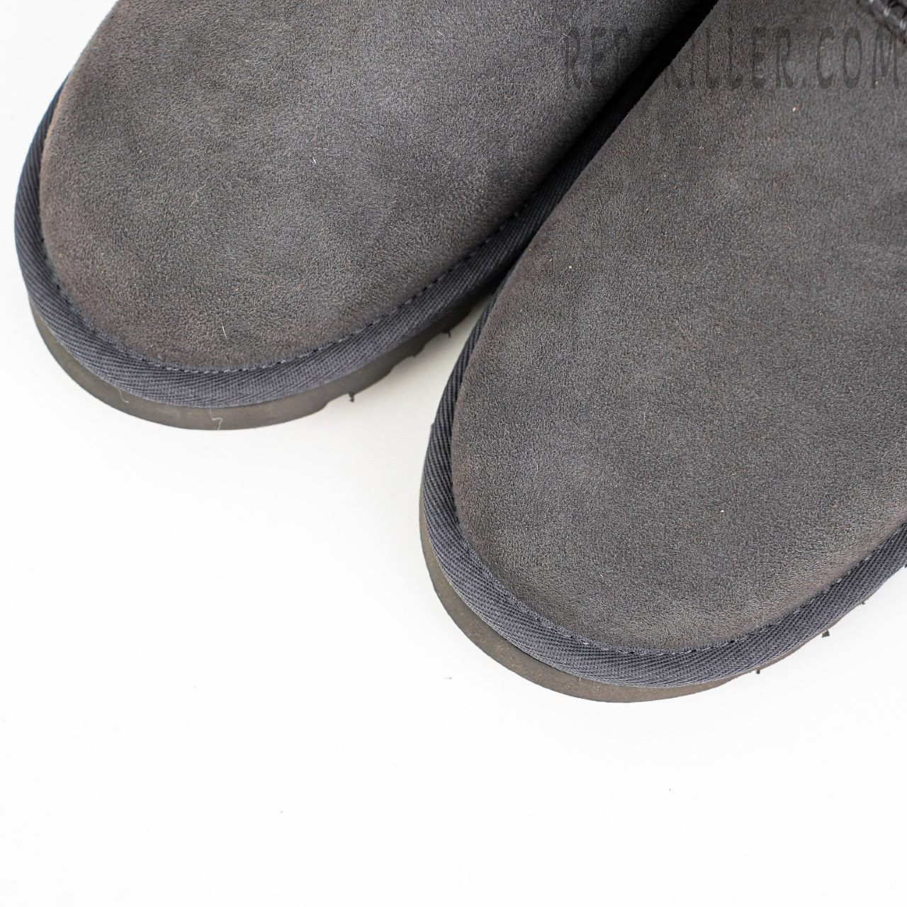 Wmns Mini Bailey Bow II Grey Upper