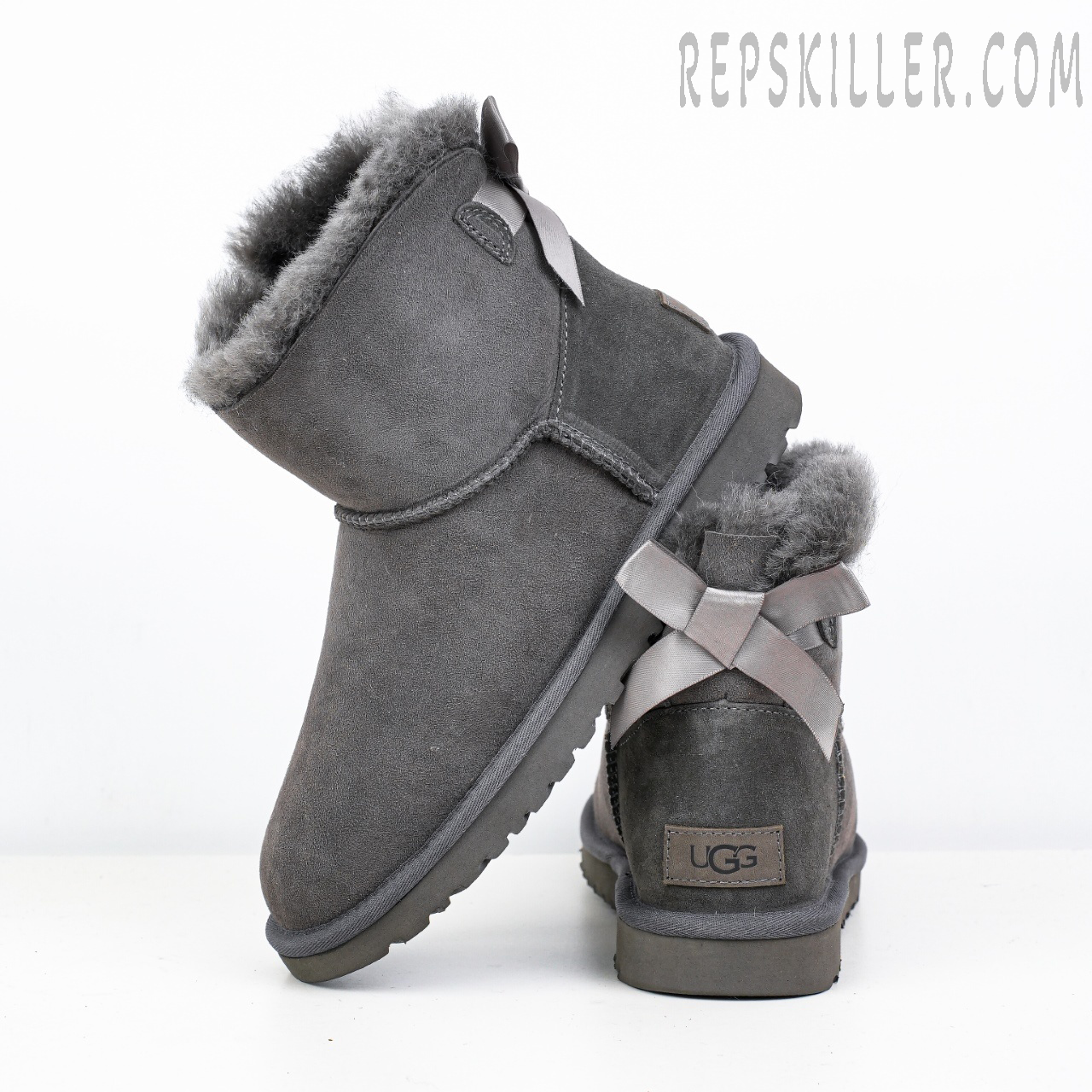 Wmns Mini Bailey Bow II Grey