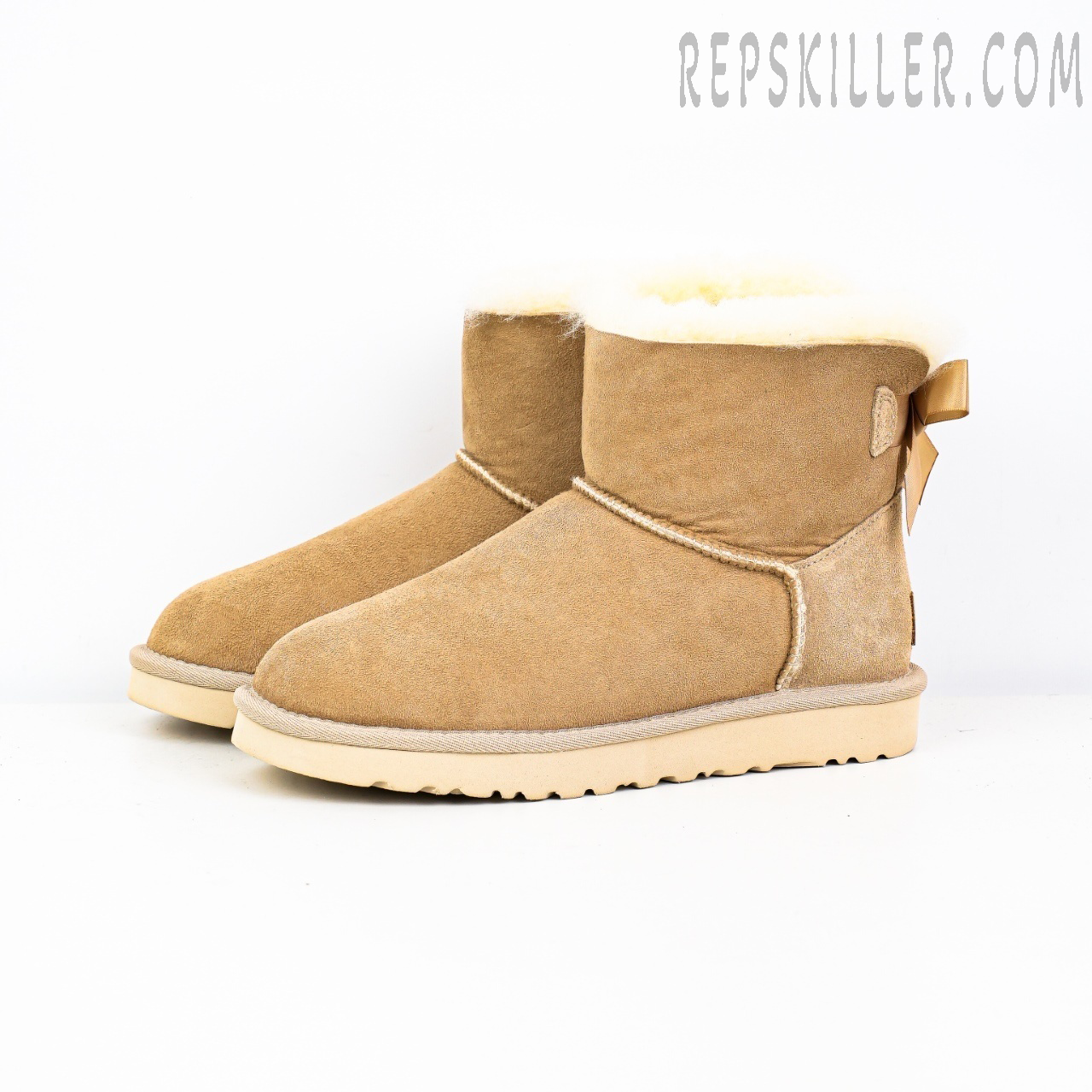 Wmns Mini Bailey Bow II Sand Beige