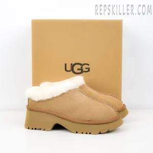 Wmns New Heights Cozy Clog 'Chestnut'