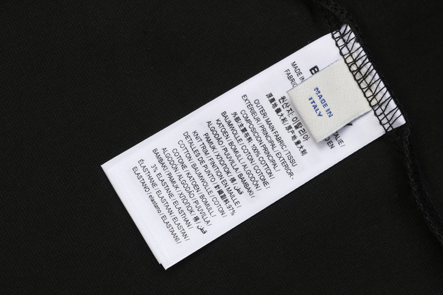 BBry Sailboat Graphic Shirt Black Wash tag