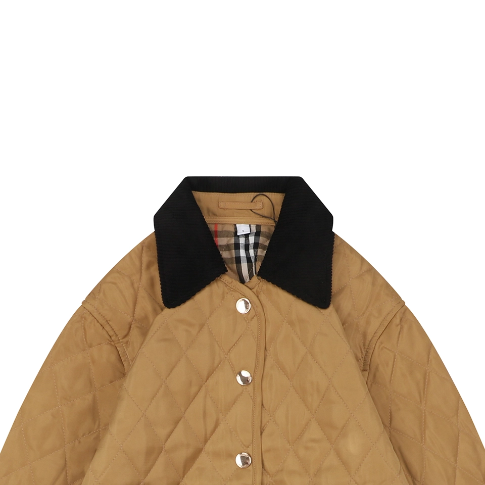 BBry Diamond-Quilted Cotton Jacket