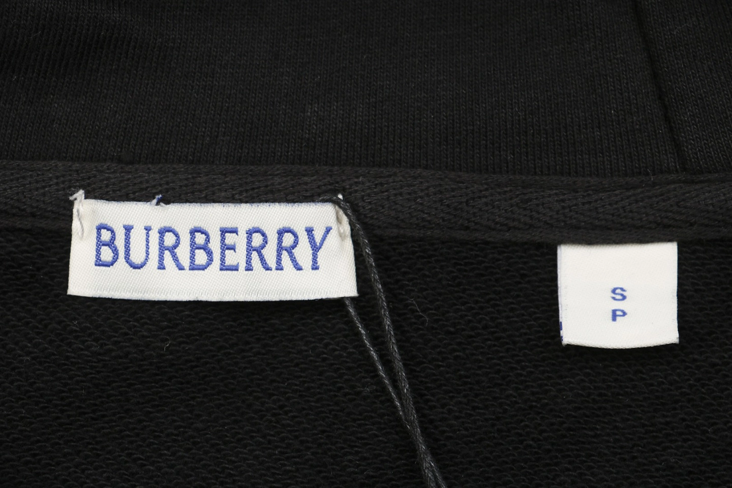 BBry Equestrian Knight Rope Logo Hoodie Black Brand label