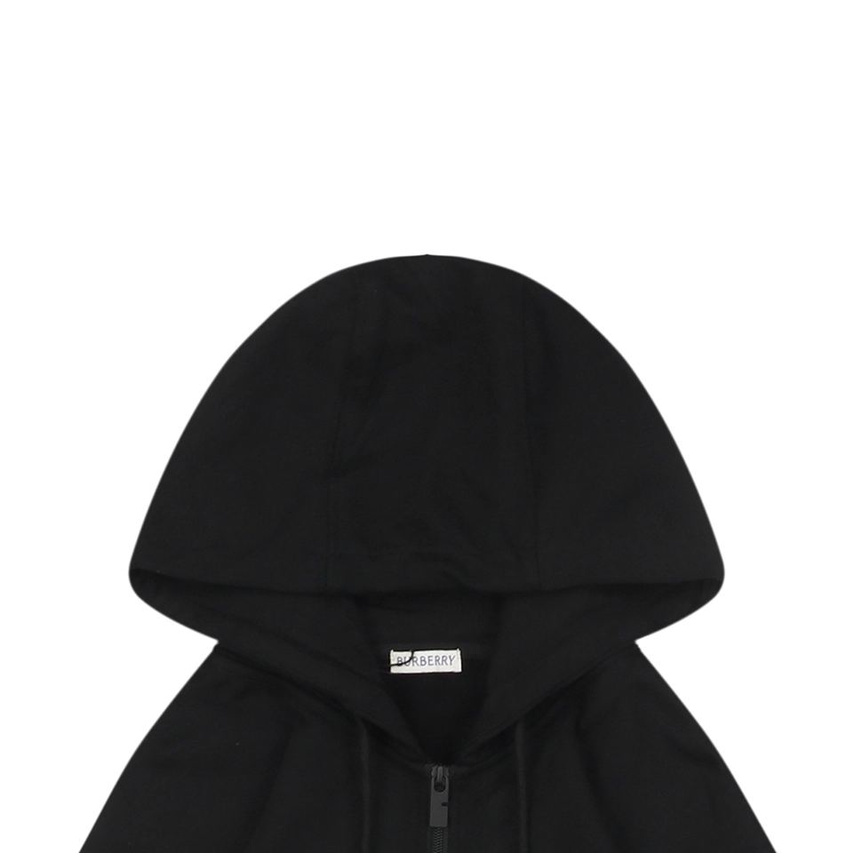 BBry Equestrian Knight Rope Logo Hoodie Black