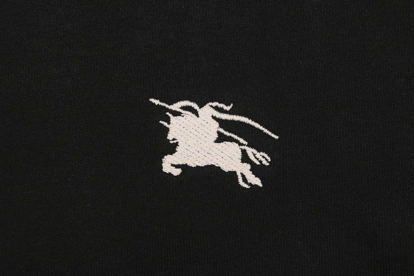 BBry Equestrian Knight Rope Logo Hoodie Black Brand