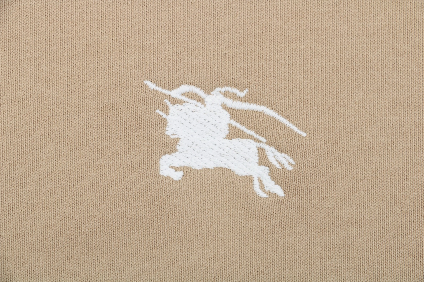 BBry Equestrian Knight Rope Logo Hoodie Beige Brand