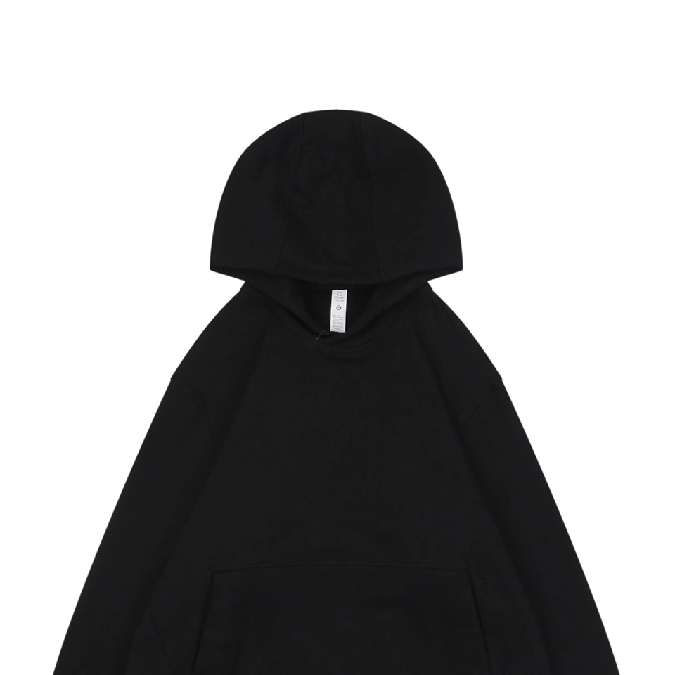 Lululemon Logo Sleeve Cotton Hoodie