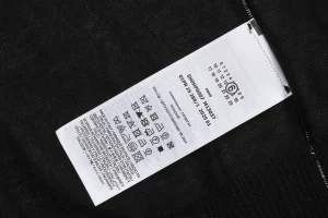 Maison Margiela Contrast Stitch V-Neck Cardigan Wash label