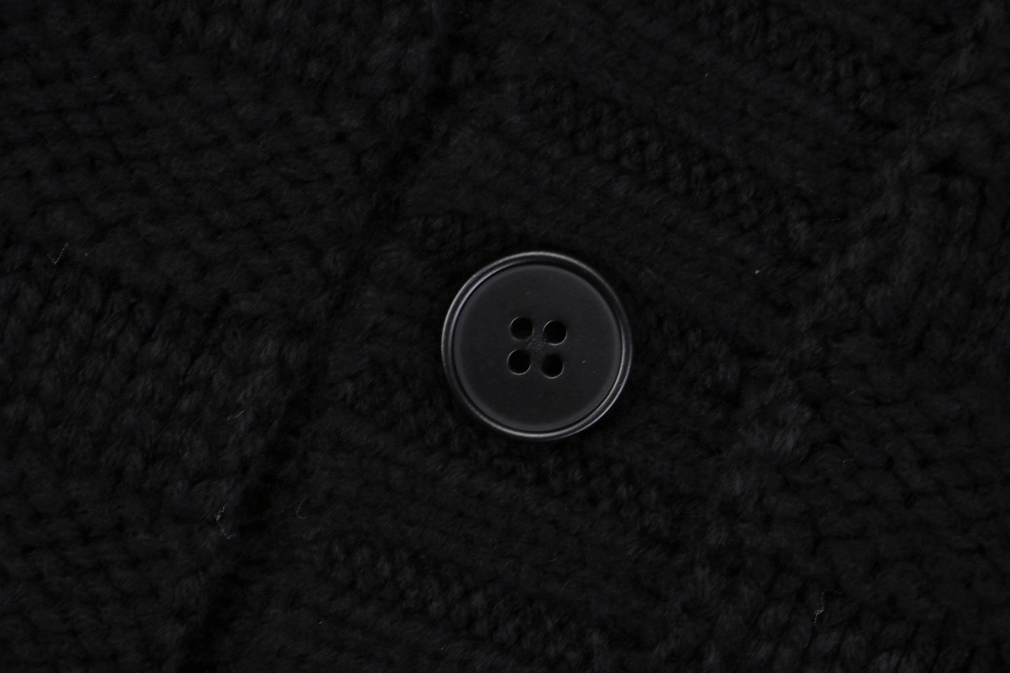 Maison Margiela Wool-Blend Distressed Cardigan Button