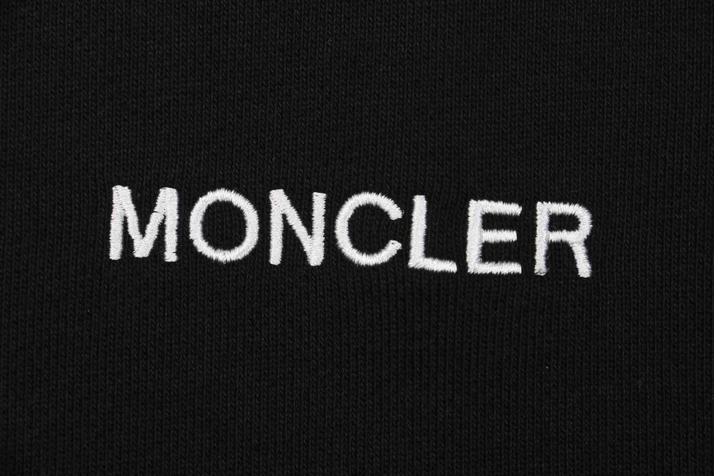 Moncler FRGMT Circular Logo Crewneck Sweatshirt Black Brand Print