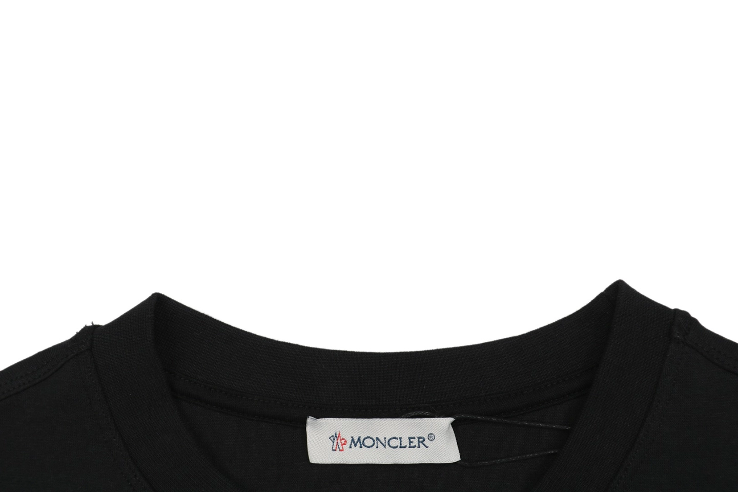 Mxxcler Rooster Logo Rubber-Print Shirt Black Collar