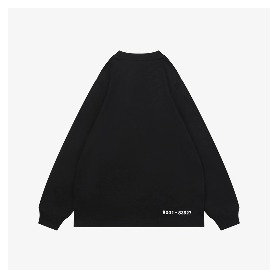 Mxxcler Rooster Logo Rubber-Print Shirt Black Back view