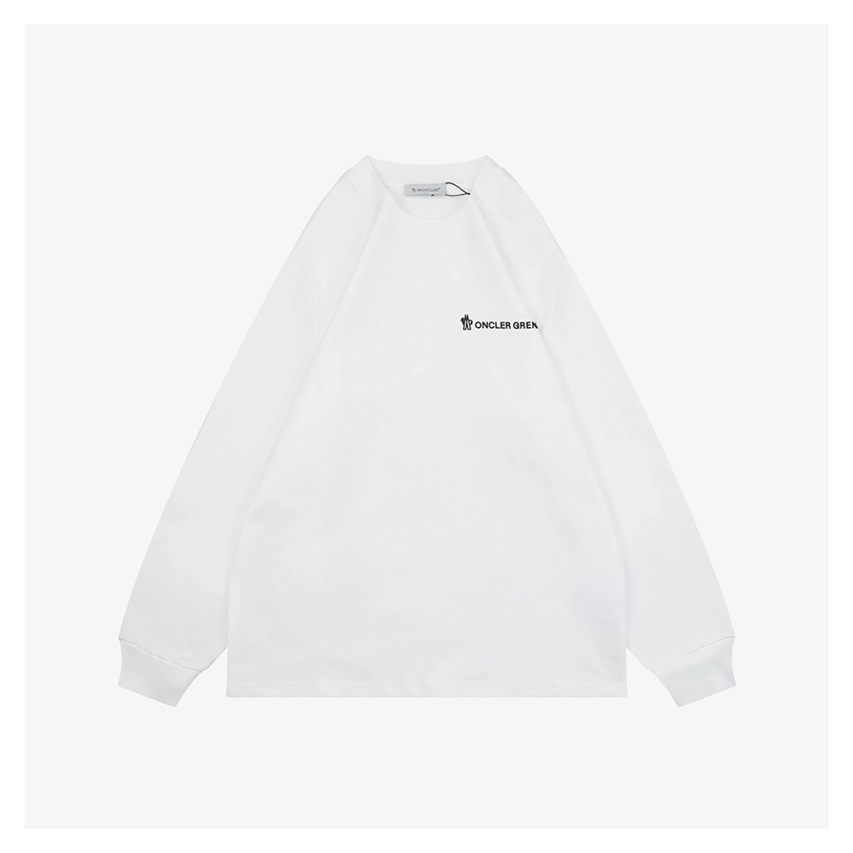 Mxxcler Rooster Logo Rubber-Print Shirt White Front View