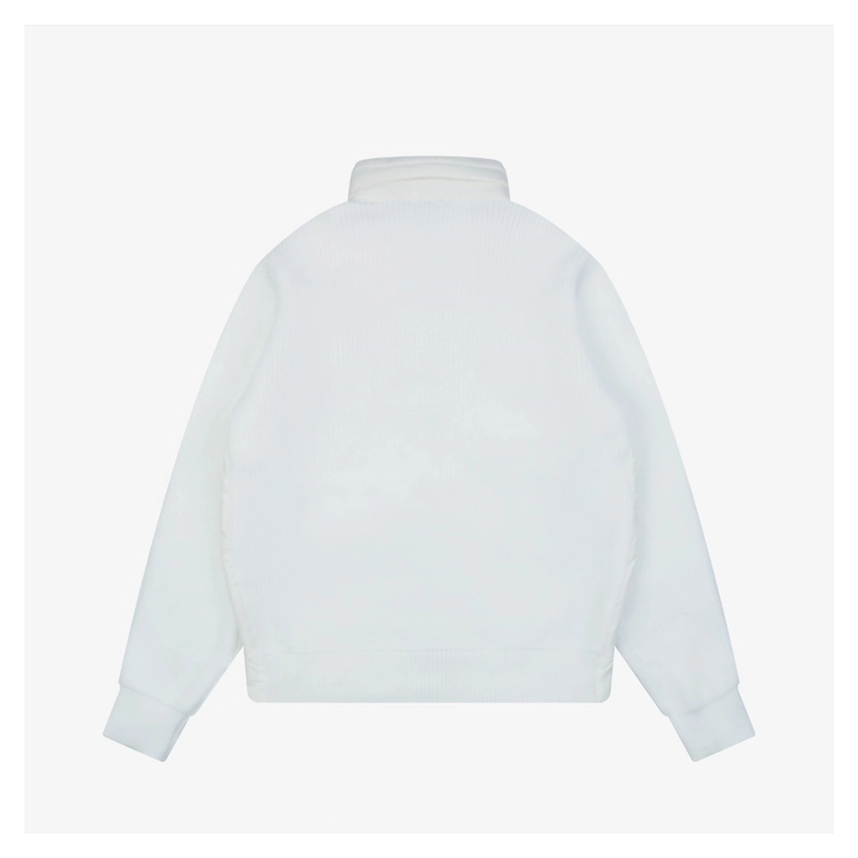 Mxxcler Cardigan Down Knit Jacket White Back view