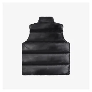 Mxxcler Lipsi Down Vest Black Back view