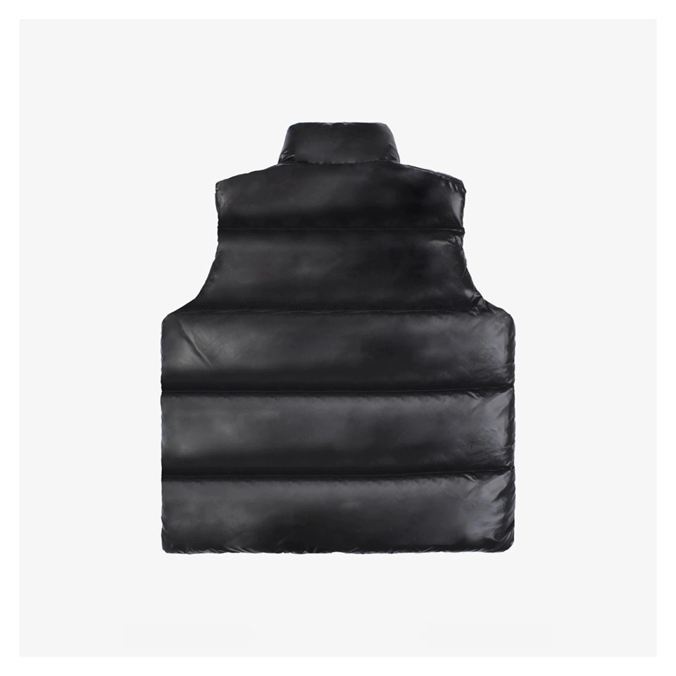 Mxxcler Lipsi Down Vest Black Back view