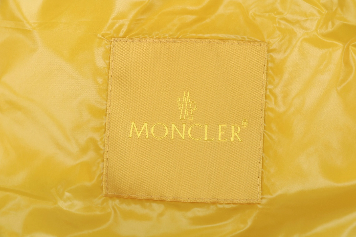 Mxxcler Lipsi Down Vest Beige Brand label