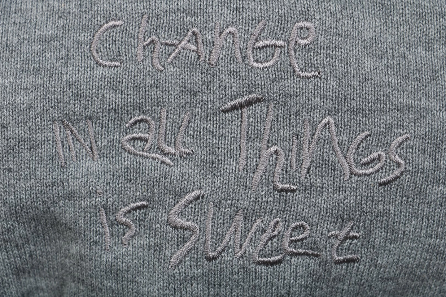 Mxxcler x Fragment Hiroshi Fujiwara Knit Down Vest #2528 Grey