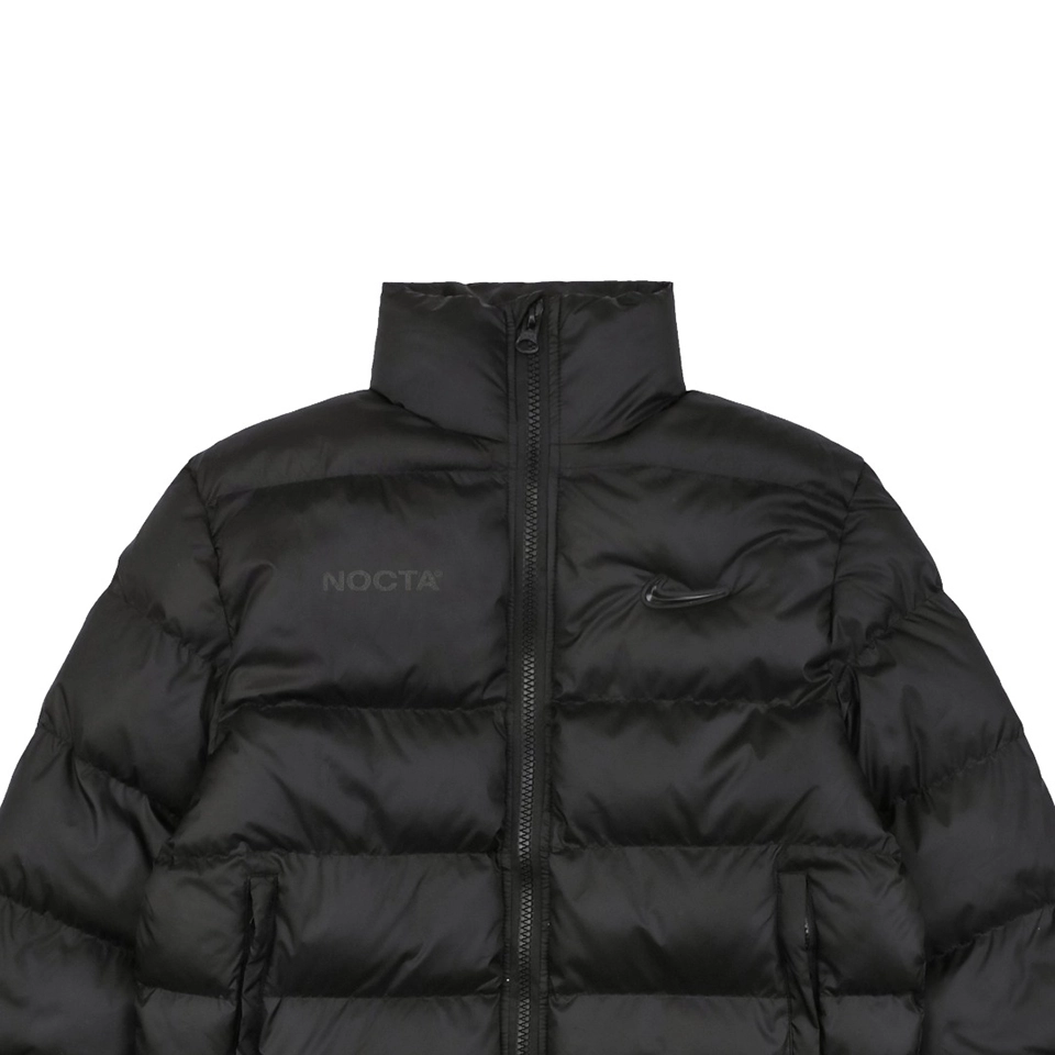 Nike x Drake NOCTA Stand Collar Down Jacket Black
