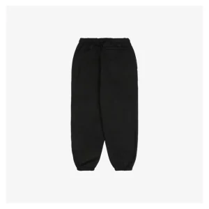 Nike x Stussy Collaborative Box Logo Embroidered Fleece Sweatpants Black Back view