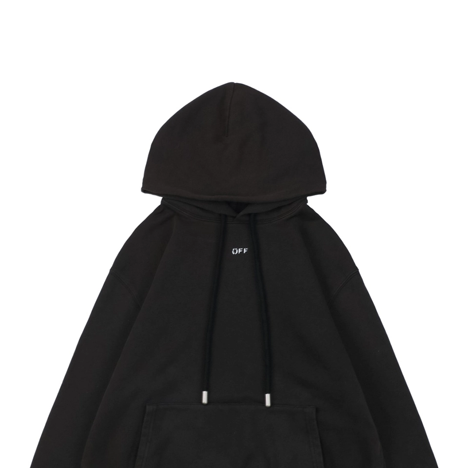 OFF-WHITE Back Virgin Mary Print Hoodie
