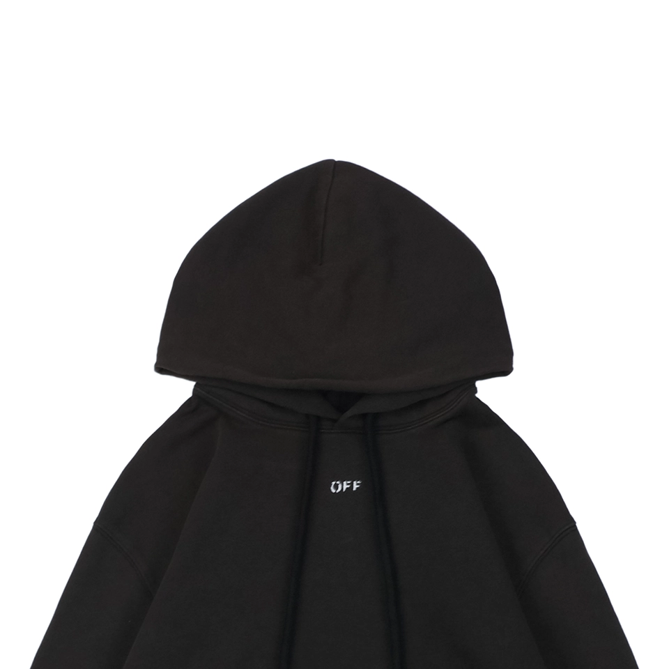 OFF-WHITE Back Virgin Mary Print Hoodie