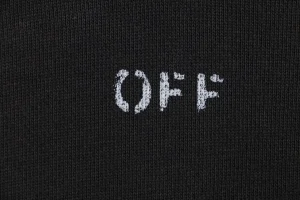 OFF-WHITE “Saint Matthew and the Angel” Graphic Hoodie Front Brand Print