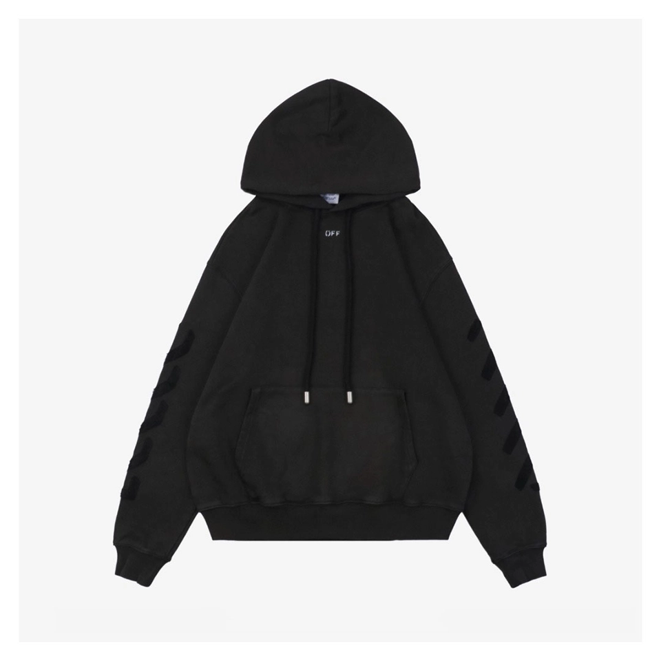 OFF-WHITE “Saint Matthew and the Angel” Graphic Hoodie Front view