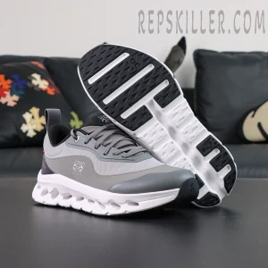 ON x LOEWE Cloudtilt 2 Grey outsole and CloudTec Phase sole structure