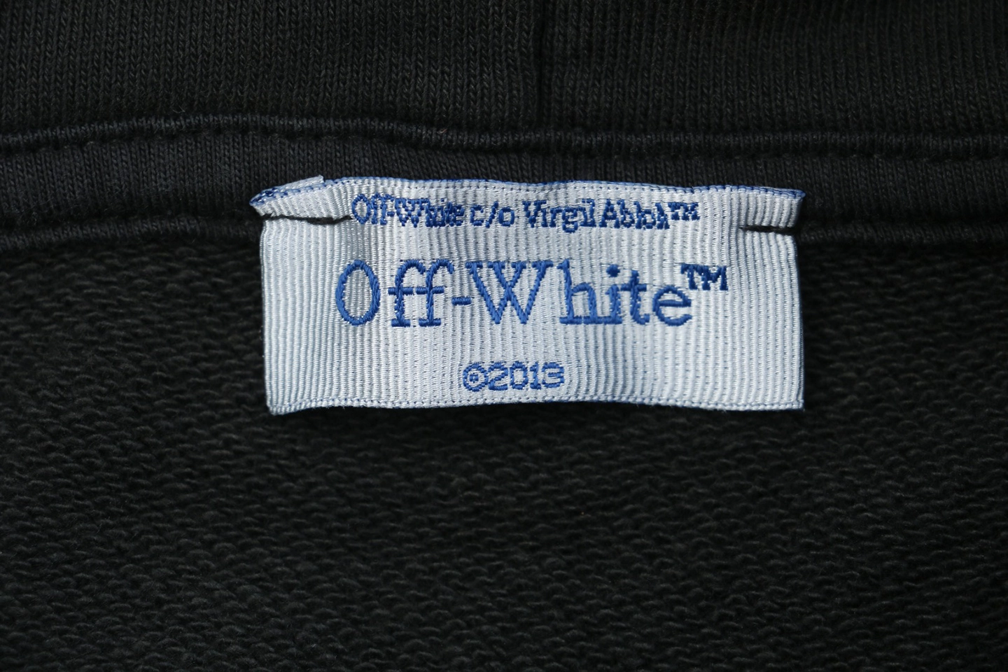 Off-White Caravaggio “The Martyrdom of Saint Matthew” Print Hoodie Brand label