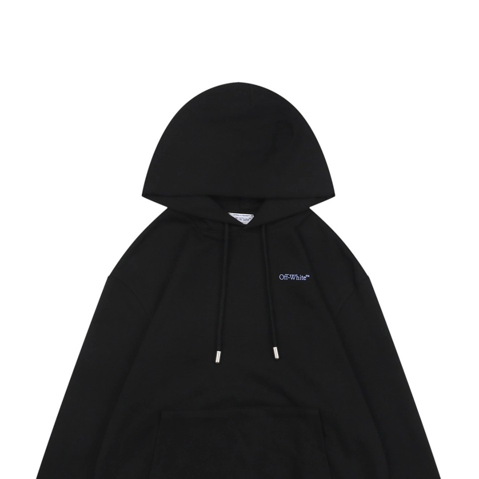 Off-White Portrait Overlay Arrows Print Hoodie