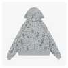 Saint Michael x Dr. Woo All-Over Printed Distressed Hoodie