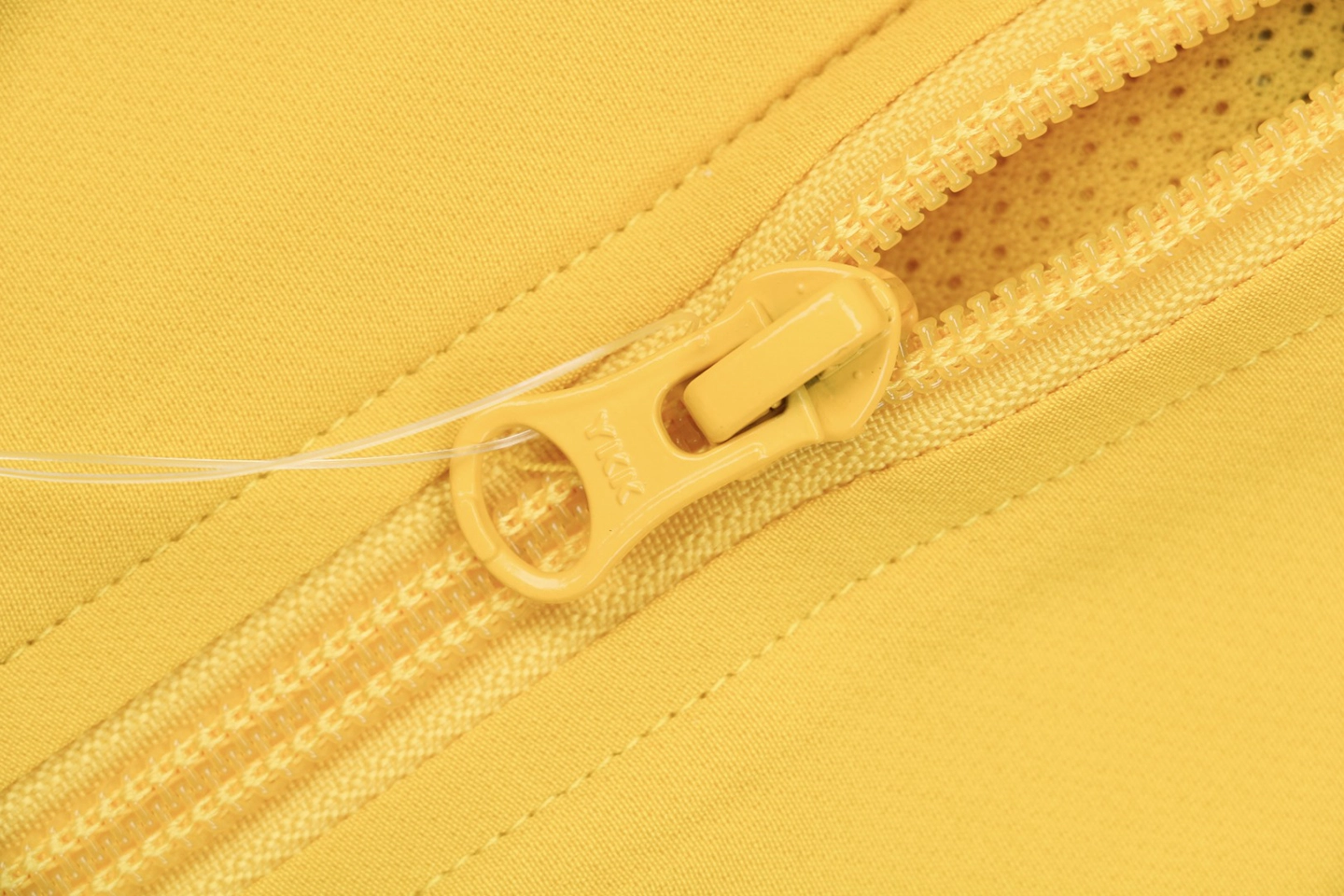 Sup x Nike Swoosh Track Jacket Yellow Zipper puller