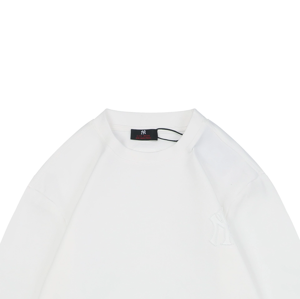 MLB Big Back NY Embroidered Shirt White