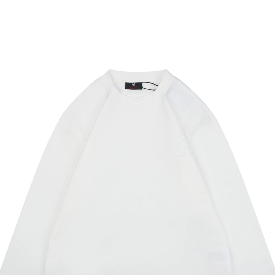 MLB Big Back NY Embroidered Shirt White